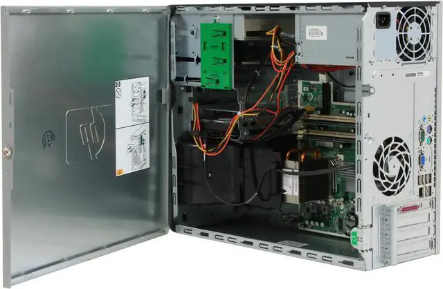 Alt view image 7 of 19 - HP Compaq Desktop PC dc5800(KA435UT#ABA) Intel Core 2 Duo E8400 2GB DDR2 160GB HDD Intel GMA 3100 Windows Vista Business / XP Professional downgrade