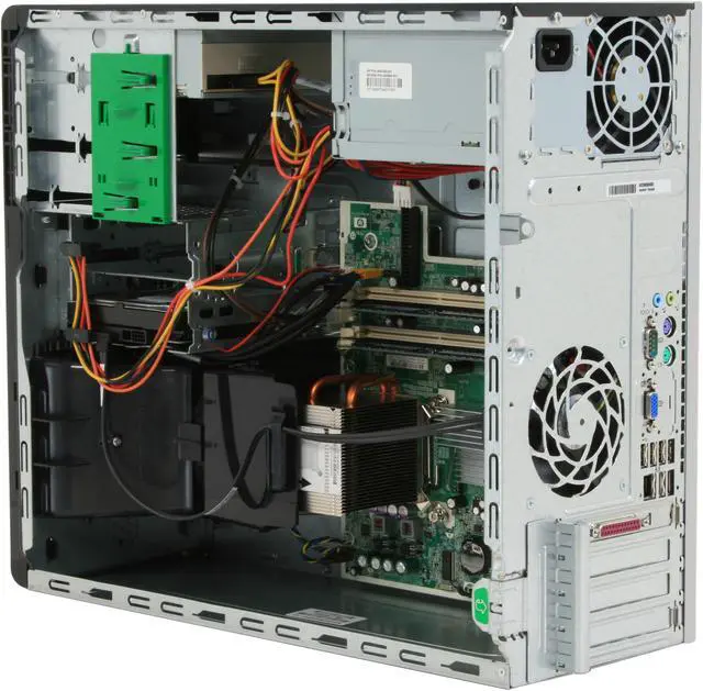 Alt view image 8 of 19 - HP Compaq Desktop PC dc5800(KA435UT#ABA) Intel Core 2 Duo E8400 2GB DDR2 160GB HDD Intel GMA 3100 Windows Vista Business / XP Professional downgrade