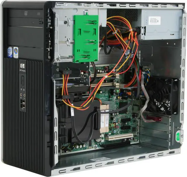 Alt view image 12 of 19 - HP Compaq Desktop PC dc5800(KA435UT#ABA) Intel Core 2 Duo E8400 2GB DDR2 160GB HDD Intel GMA 3100 Windows Vista Business / XP Professional downgrade