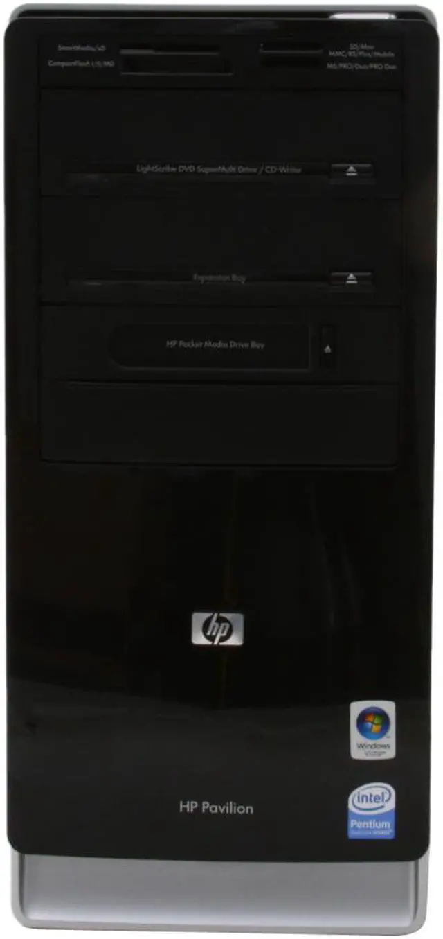 Alt view image 3 of 12 - HP Desktop PC Pavilion A6419FH(KJ301AA) Intel Pentium E2180 3GB DDR2 360GB HDD Intel GMA 950 Windows Vista Home Premium