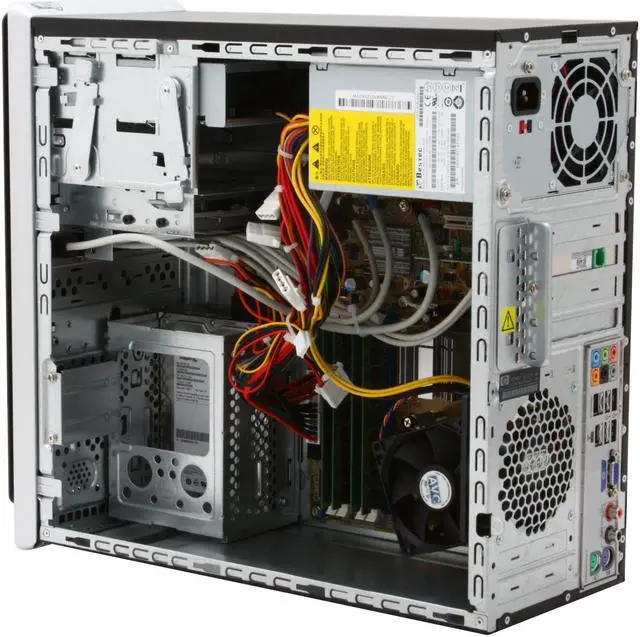 Alt view image 6 of 12 - HP Desktop PC Pavilion A6419FH(KJ301AA) Intel Pentium E2180 3GB DDR2 360GB HDD Intel GMA 950 Windows Vista Home Premium