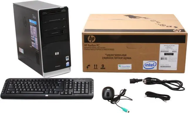 Alt view image 12 of 12 - HP Desktop PC Pavilion A6419FH(KJ301AA) Intel Pentium E2180 3GB DDR2 360GB HDD Intel GMA 950 Windows Vista Home Premium