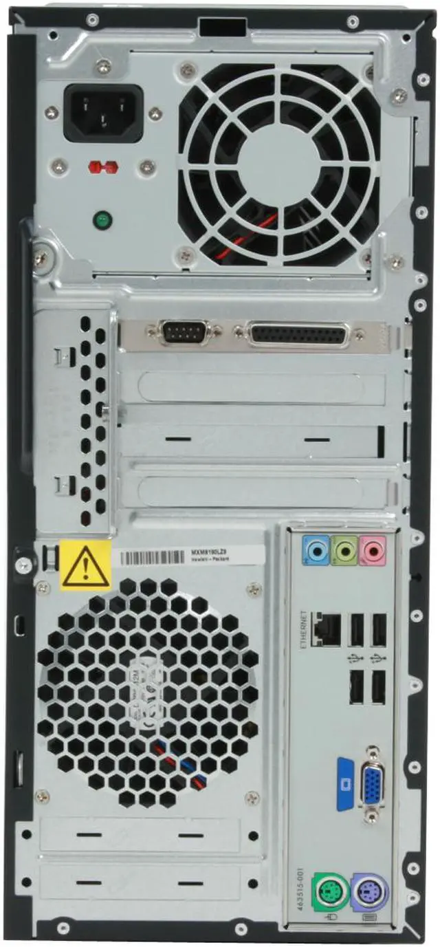 Alt view image 14 of 19 - HP Compaq Desktop PC dx2400(KA538UT#ABA) Intel Pentium E2200 1GB DDR2 80GB HDD Intel GMA 3100 Windows Vista Business / XP Professional downgrade