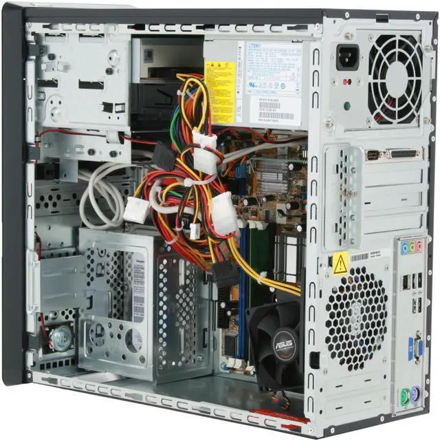 Alt view image 8 of 19 - HP Compaq Desktop PC dx2400(KA538UT#ABA) Intel Pentium E2200 1GB DDR2 80GB HDD Intel GMA 3100 Windows Vista Business / XP Professional downgrade