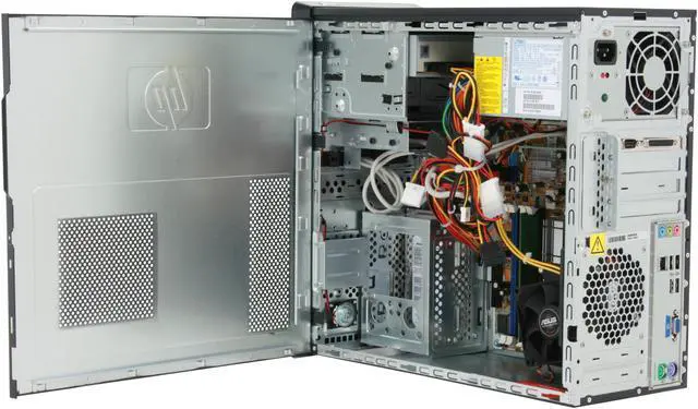 Alt view image 7 of 19 - HP Compaq Desktop PC dx2400(KA538UT#ABA) Intel Pentium E2200 1GB DDR2 80GB HDD Intel GMA 3100 Windows Vista Business / XP Professional downgrade