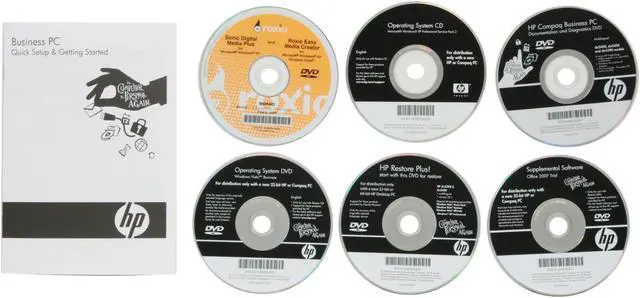 Alt view image 17 of 19 - HP Compaq Desktop PC dx2400(KA538UT#ABA) Intel Pentium E2200 1GB DDR2 80GB HDD Intel GMA 3100 Windows Vista Business / XP Professional downgrade