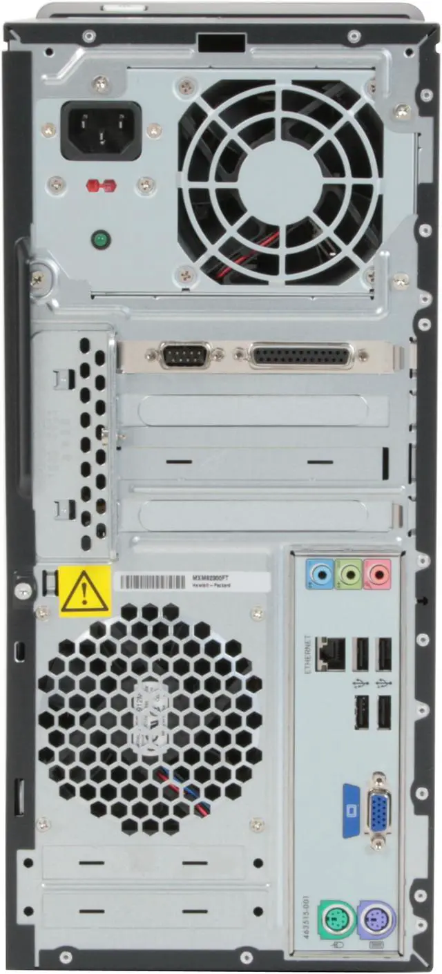 Alt view image 14 of 19 - HP Compaq Desktop PC dx2400(KA539UT#ABA) Intel Core 2 Duo E8200 2GB DDR2 250GB HDD Intel GMA 3100 Windows Vista Home Basic