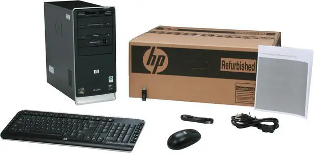 Alt view image 12 of 12 - HP Desktop PC Pavilion A6347C(KE620AAR) 5600+ 4GB DDR2 640GB HDD NVIDIA GeForce 6150 SE Windows Vista Home Premium 64-bit