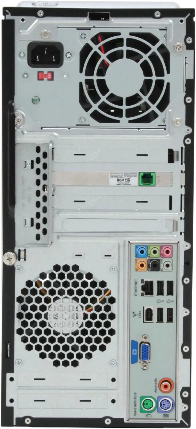 Alt view image 11 of 12 - HP Desktop PC Pavilion A6347C(KE620AAR) 5600+ 4GB DDR2 640GB HDD NVIDIA GeForce 6150 SE Windows Vista Home Premium 64-bit