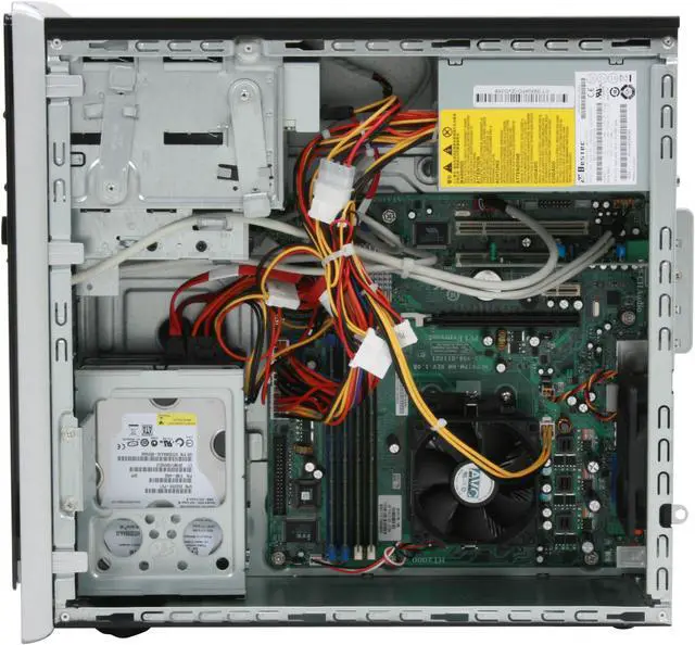 Alt view image 8 of 12 - HP Desktop PC Pavilion A6347C(KE620AAR) 5600+ 4GB DDR2 640GB HDD NVIDIA GeForce 6150 SE Windows Vista Home Premium 64-bit