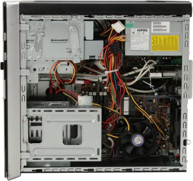 Alt view image 9 of 13 - HP Desktop PC Pavilion Elite M9150F(KC880AAR) Intel Core 2 Quad Q6600 3GB DDR2 720GB HDD NVIDIA GeForce 8500 GT Windows Vista Home Premium