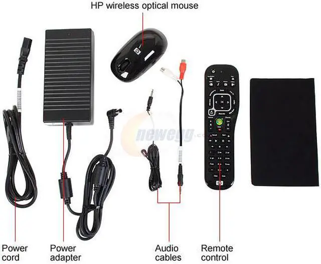 Alt view image 12 of 14 - HP Desktop PC TouchSmart IQ506(KQ437AA) Intel Core 2 Duo T5850 4GB DDR2 500GB HDD 22" Windows Vista Home Premium 64-bit