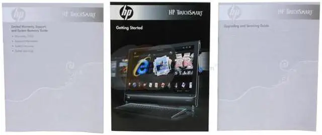 Alt view image 13 of 14 - HP Desktop PC TouchSmart IQ506(KQ437AA) Intel Core 2 Duo T5850 4GB DDR2 500GB HDD 22" Windows Vista Home Premium 64-bit