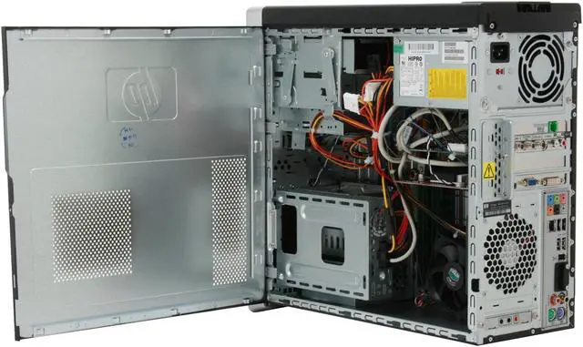 Alt view image 9 of 20 - HP Desktop PC Pavilion Elite M9340F(KQ497AA) Intel Core 2 Quad Q6700 6GB DDR2 750GB HDD NVIDIA GeForce 9500 GS Windows Vista Home Premium 64-bit