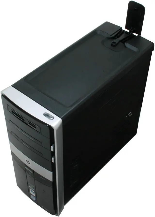Alt view image 15 of 20 - HP Desktop PC Pavilion Elite M9340F(KQ497AA) Intel Core 2 Quad Q6700 6GB DDR2 750GB HDD NVIDIA GeForce 9500 GS Windows Vista Home Premium 64-bit