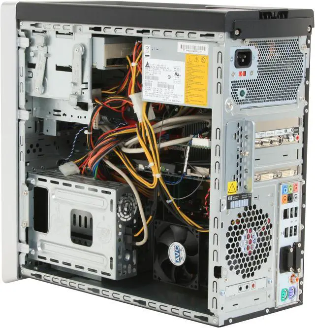 Alt view image 10 of 20 - HP Desktop PC Pavilion M9350F(KQ498AA) AMD Phenom X4 9850 6GB DDR2 750GB HDD NVIDIA GeForce 9800 GT Windows Vista Home Premium 64-bit