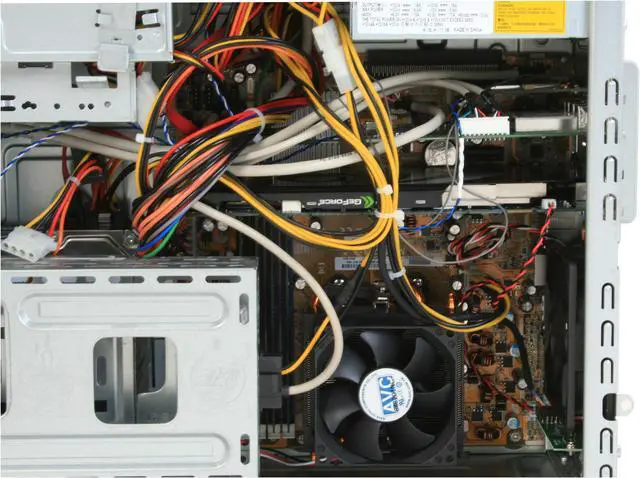 Alt view image 12 of 20 - HP Desktop PC Pavilion M9350F(KQ498AA) AMD Phenom X4 9850 6GB DDR2 750GB HDD NVIDIA GeForce 9800 GT Windows Vista Home Premium 64-bit