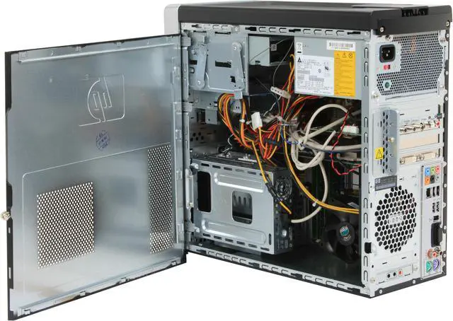 Alt view image 9 of 20 - HP Desktop PC Pavilion Elite M9360F(KQ499AA) Intel Core 2 Quad Q9300 8GB DDR2 1TB HDD NVIDIA GeForce 9800 GT Windows Vista Home Premium 64-bit