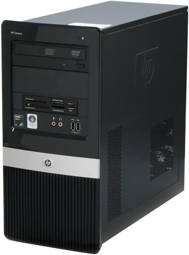 Alt view image 4 of 19 - HP Compaq Desktop PC DX2450(KA574UT#ABA) AMD Athlon X2 4450B 2GB DDR2 80GB HDD NVIDIA GeForce 6150 SE Windows Vista Business / XP Professional downgrade