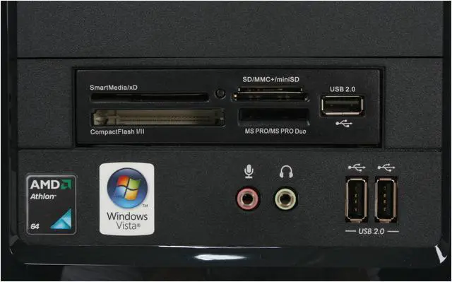 Alt view image 5 of 19 - HP Compaq Desktop PC DX2450(KA574UT#ABA) AMD Athlon X2 4450B 2GB DDR2 80GB HDD NVIDIA GeForce 6150 SE Windows Vista Business / XP Professional downgrade