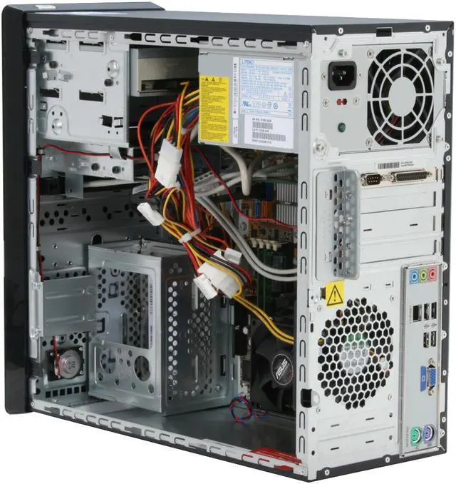 Alt view image 8 of 19 - HP Compaq Desktop PC DX2450(KA574UT#ABA) AMD Athlon X2 4450B 2GB DDR2 80GB HDD NVIDIA GeForce 6150 SE Windows Vista Business / XP Professional downgrade