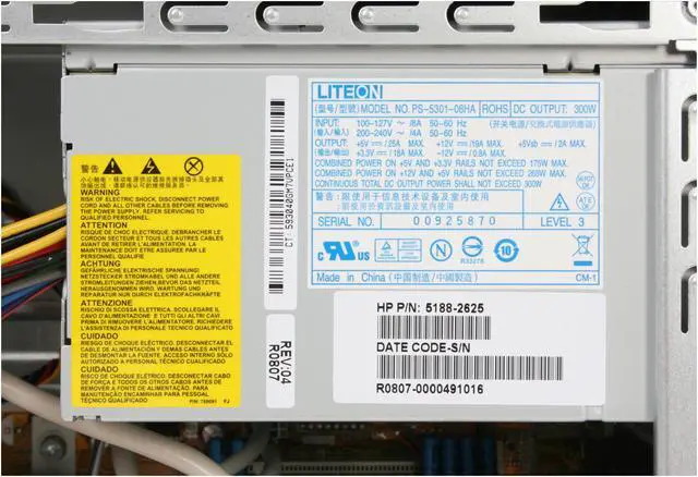 Alt view image 11 of 19 - HP Compaq Desktop PC DX2450(KA574UT#ABA) AMD Athlon X2 4450B 2GB DDR2 80GB HDD NVIDIA GeForce 6150 SE Windows Vista Business / XP Professional downgrade