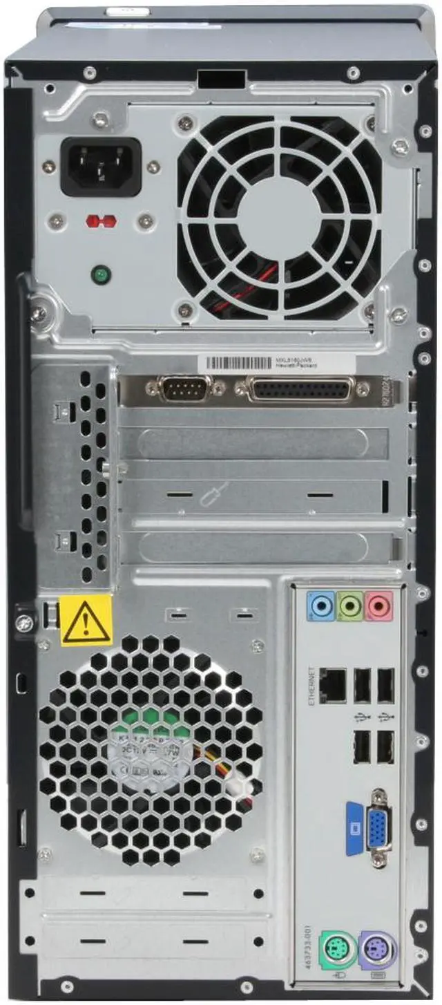 Alt view image 14 of 19 - HP Compaq Desktop PC DX2450(KA574UT#ABA) AMD Athlon X2 4450B 2GB DDR2 80GB HDD NVIDIA GeForce 6150 SE Windows Vista Business / XP Professional downgrade