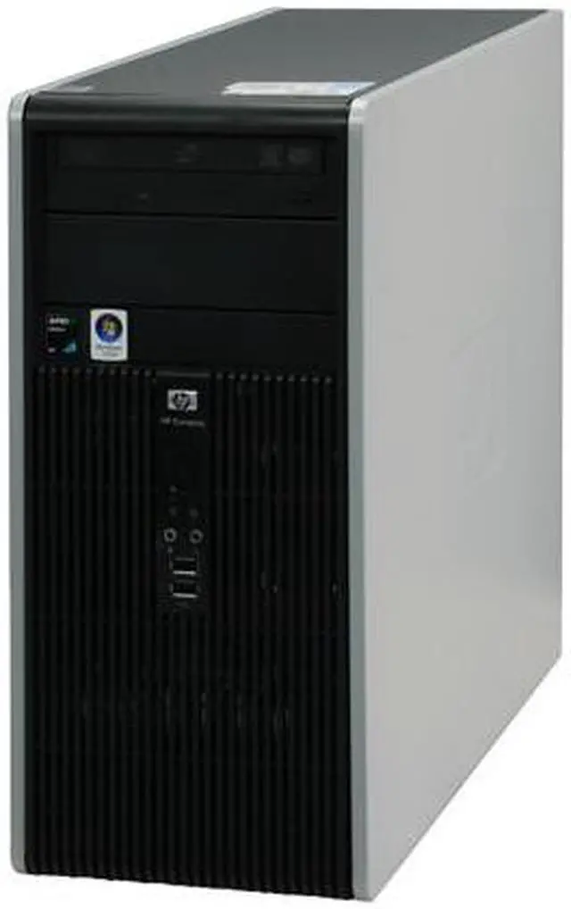 Alt view image 4 of 19 - HP Compaq Desktop PC dc5750(KA620UT#ABA) AMD Athlon X2 5400B 2GB DDR2 500GB HDD ATI Radeon Xpress 1150 Integrated Windows Vista Business / XP Professional downgrade
