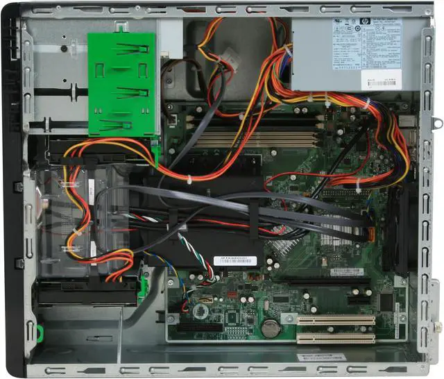 Alt view image 9 of 19 - HP Compaq Desktop PC dc5750(KA620UT#ABA) AMD Athlon X2 5400B 2GB DDR2 500GB HDD ATI Radeon Xpress 1150 Integrated Windows Vista Business / XP Professional downgrade