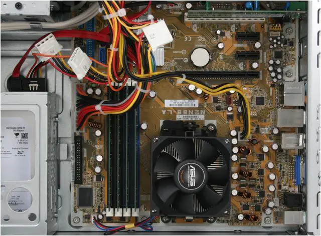 Alt view image 10 of 18 - HP Desktop PC Pavilion A6407C(KQ422AAR) 4400+ 3GB DDR2 360GB HDD NVIDIA GeForce 6150 SE Windows Vista Home Premium