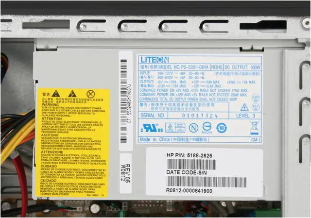 Alt view image 11 of 18 - HP Desktop PC Pavilion A6407C(KQ422AAR) 4400+ 3GB DDR2 360GB HDD NVIDIA GeForce 6150 SE Windows Vista Home Premium