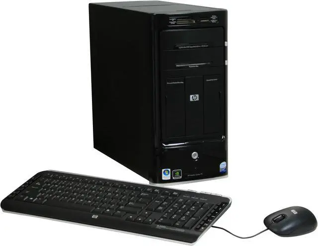 Main image of HP Desktop PC Pavilion M8425F(KJ295AAR) Intel Core 2 Quad Q6700 3GB DDR2 1TB HDD NVIDIA GeForce 8500 GT Windows Vista Home Premium