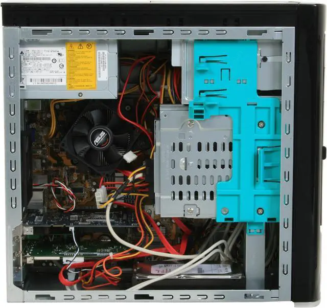 Alt view image 11 of 20 - HP Desktop PC Pavilion M8425F(KJ295AAR) Intel Core 2 Quad Q6700 3GB DDR2 1TB HDD NVIDIA GeForce 8500 GT Windows Vista Home Premium