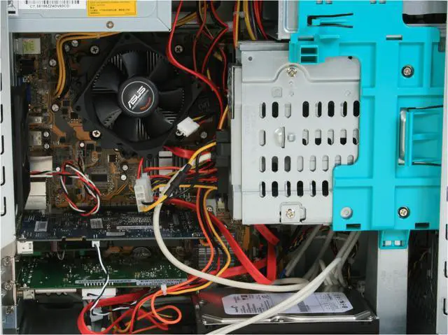 Alt view image 12 of 20 - HP Desktop PC Pavilion M8425F(KJ295AAR) Intel Core 2 Quad Q6700 3GB DDR2 1TB HDD NVIDIA GeForce 8500 GT Windows Vista Home Premium