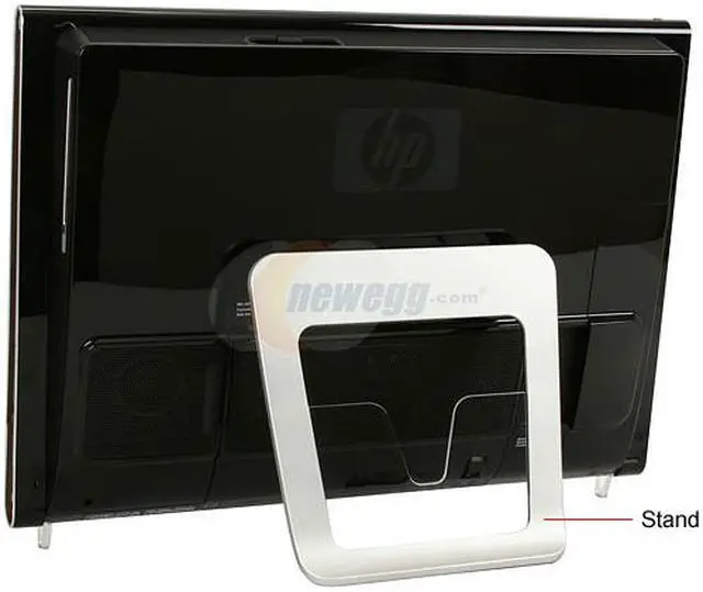 Alt view image 4 of 16 - HP Desktop PC TouchSmart IQ804(KT457AA) Intel Core 2 Duo T5850 4GB DDR2 500GB HDD 25.5" Windows Vista Home Premium 64-bit