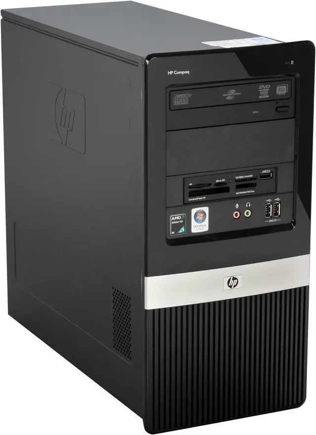 Alt view image 2 of 19 - HP Compaq Desktop PC dx2450(KR609UT#ABA) AMD Athlon X2 5400B 2GB DDR2 160GB HDD NVIDIA GeForce 6150 SE Windows Vista Business / XP Professional downgrade