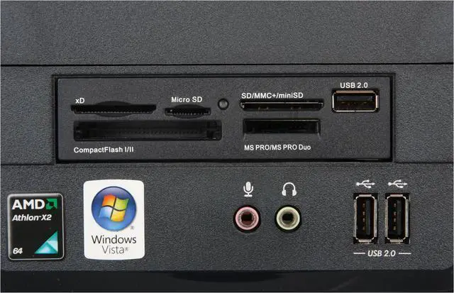 Alt view image 5 of 19 - HP Compaq Desktop PC dx2450(KR609UT#ABA) AMD Athlon X2 5400B 2GB DDR2 160GB HDD NVIDIA GeForce 6150 SE Windows Vista Business / XP Professional downgrade