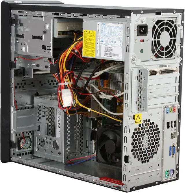 Alt view image 8 of 19 - HP Compaq Desktop PC dx2450(KR609UT#ABA) AMD Athlon X2 5400B 2GB DDR2 160GB HDD NVIDIA GeForce 6150 SE Windows Vista Business / XP Professional downgrade