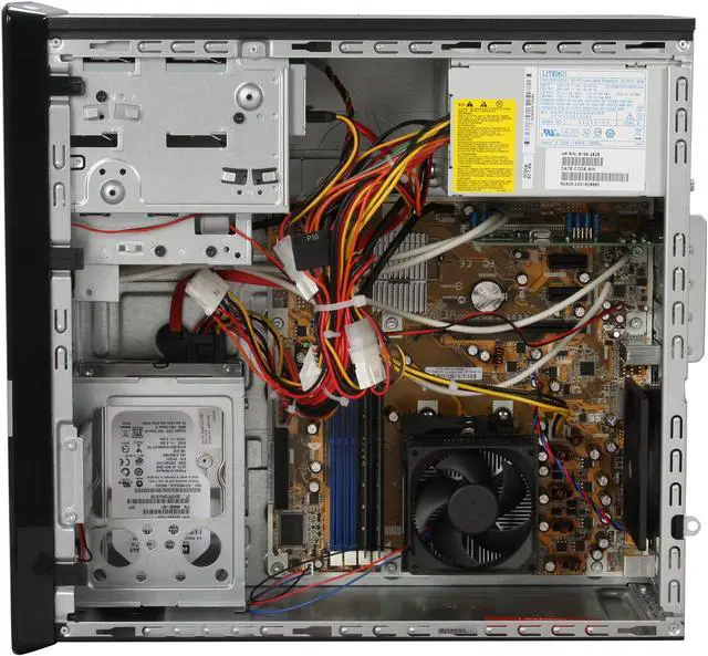 Alt view image 9 of 19 - HP Compaq Desktop PC dx2450(KR609UT#ABA) AMD Athlon X2 5400B 2GB DDR2 160GB HDD NVIDIA GeForce 6150 SE Windows Vista Business / XP Professional downgrade