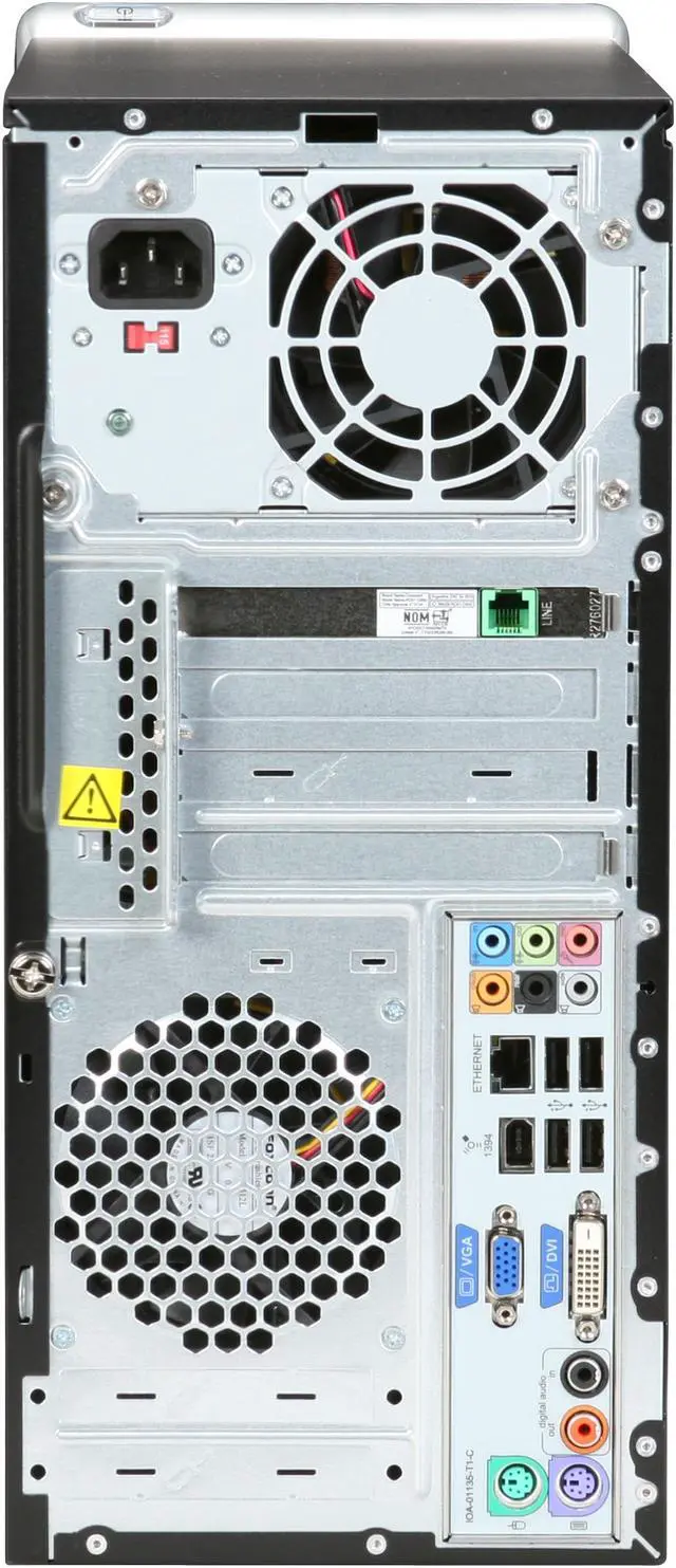 Alt view image 15 of 18 - HP Desktop PC Pavilion A6600F(FK792AAR) Intel Pentium E2200 3GB DDR2 320GB HDD NVIDIA GeForce 7100 Windows Vista Home Premium 64-bit