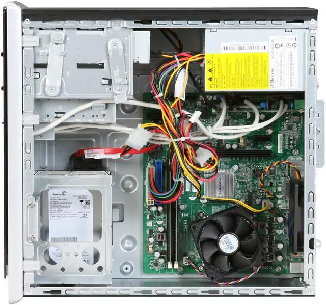 Alt view image 9 of 18 - HP Desktop PC Pavilion A6600F(FK792AAR) Intel Pentium E2200 3GB DDR2 320GB HDD NVIDIA GeForce 7100 Windows Vista Home Premium 64-bit