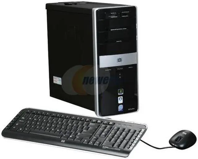 Main image of HP Desktop PC Pavilion Elite M9340F(KQ497AAR) Intel Core 2 Quad Q6700 6GB DDR2 750GB HDD NVIDIA GeForce 9500 GS Windows Vista Home Premium 64-bit