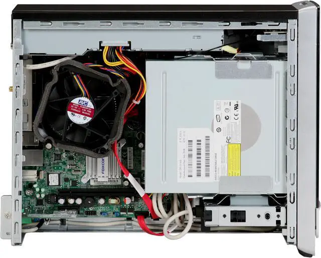 Alt view image 11 of 19 - HP Desktop PC Pavilion Slimline S3620F(FK785AAR) Intel Pentium E5200 4GB DDR2 500GB HDD NVIDIA GeForce 7100 Windows Vista Home Premium 64-bit