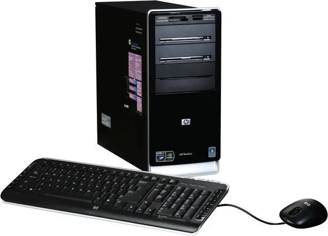Main image of HP Desktop PC Pavilion A6700F(FQ565AA) AMD Phenom X4 9150e 4GB DDR2 500GB HDD NVIDIA GeForce 6150 SE Windows Vista Home Premium 64-bit