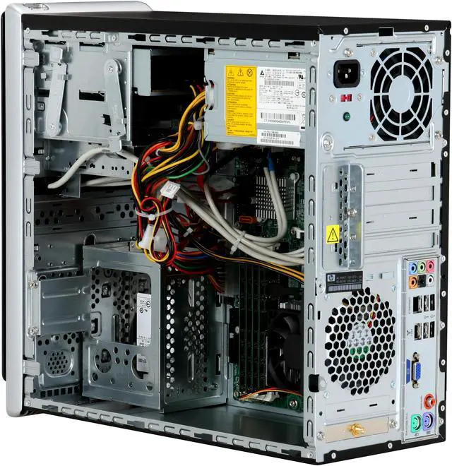 Alt view image 8 of 18 - HP Desktop PC Pavilion A6700F(FQ565AA) AMD Phenom X4 9150e 4GB DDR2 500GB HDD NVIDIA GeForce 6150 SE Windows Vista Home Premium 64-bit