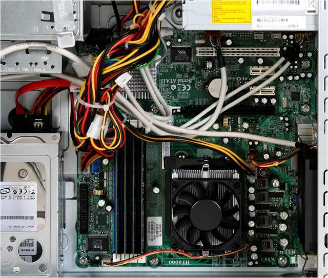 Alt view image 10 of 18 - HP Desktop PC Pavilion A6700F(FQ565AA) AMD Phenom X4 9150e 4GB DDR2 500GB HDD NVIDIA GeForce 6150 SE Windows Vista Home Premium 64-bit