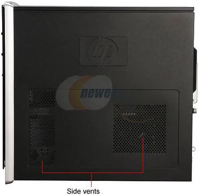 Alt view image 8 of 20 - HP Desktop PC Pavilion A6720F(FQ564AA) AMD Phenom X4 9550 6GB DDR2 640GB HDD NVIDIA GeForce 9100 Windows Vista Home Premium 64-bit