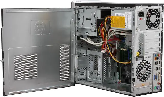 Alt view image 9 of 20 - HP Desktop PC Pavilion A6720F(FQ564AA) AMD Phenom X4 9550 6GB DDR2 640GB HDD NVIDIA GeForce 9100 Windows Vista Home Premium 64-bit