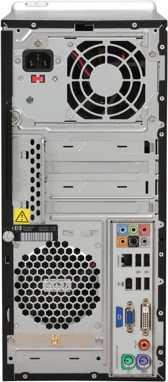 Alt view image 16 of 20 - HP Desktop PC Pavilion A6720F(FQ564AA) AMD Phenom X4 9550 6GB DDR2 640GB HDD NVIDIA GeForce 9100 Windows Vista Home Premium 64-bit