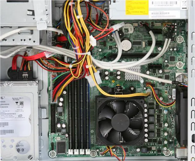 Alt view image 10 of 18 - HP Desktop PC Pavilion A6750F(FQ563AA) AMD Phenom X4 9650 8GB DDR2 750GB HDD ATI Radeon HD 3200 Windows Vista Home Premium 64-bit